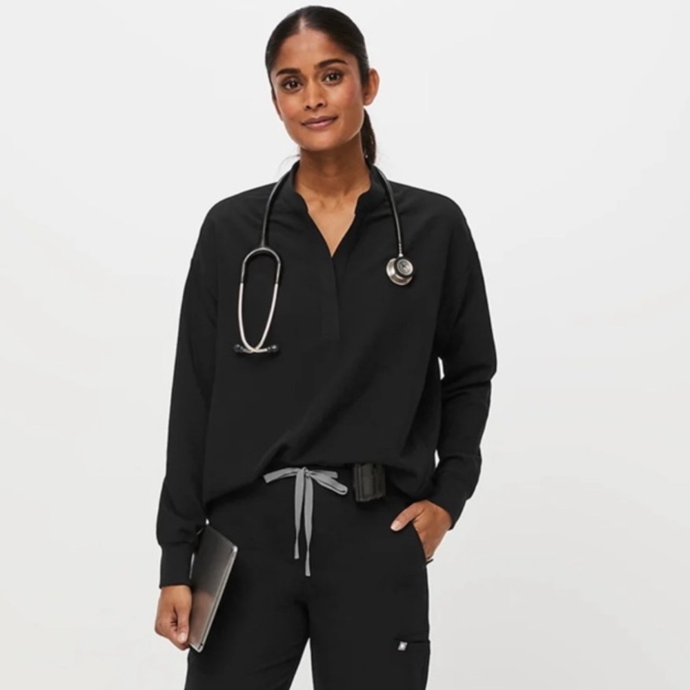 Figs Rafaela Long Sleeve Scrub Top